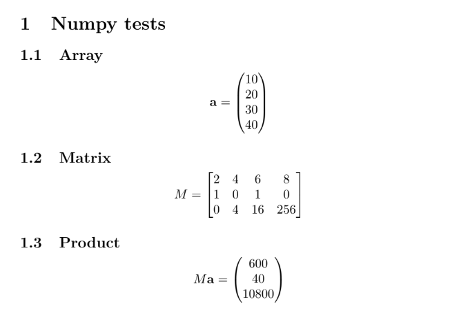 Numpy